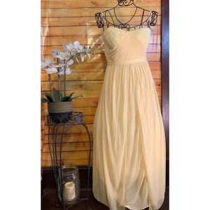 David’s Bridal full length gown size 22